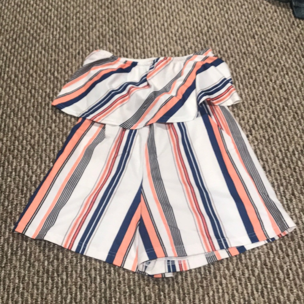 Striped Romper - image 1